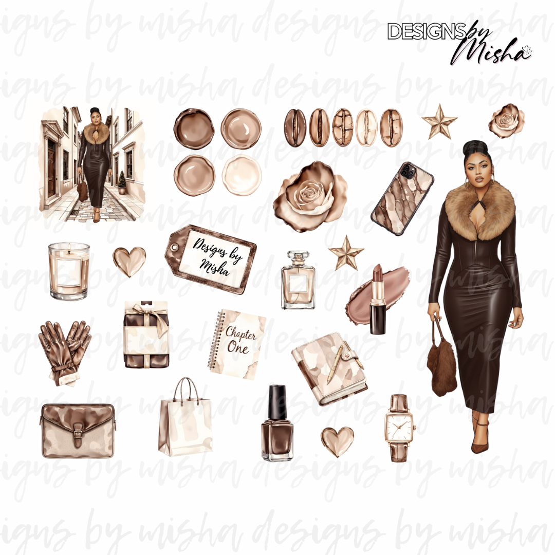 Cocoa Star Deco Sheet