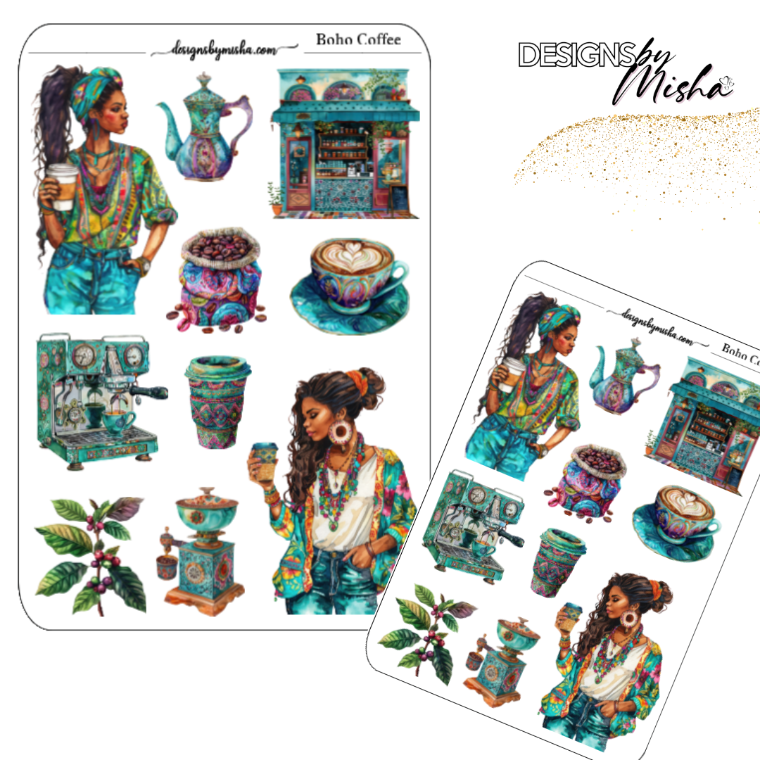 Boho Coffee Diva