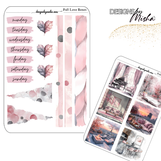 Fall Love Deco Boxes