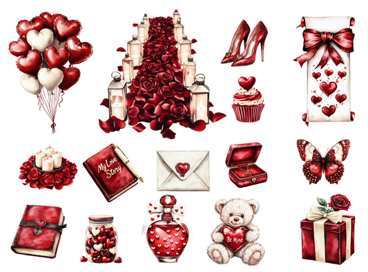 Love Deco Stickers