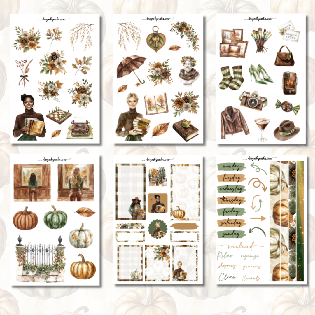 FALL EXCLUSIVE STICKER BUNDLE