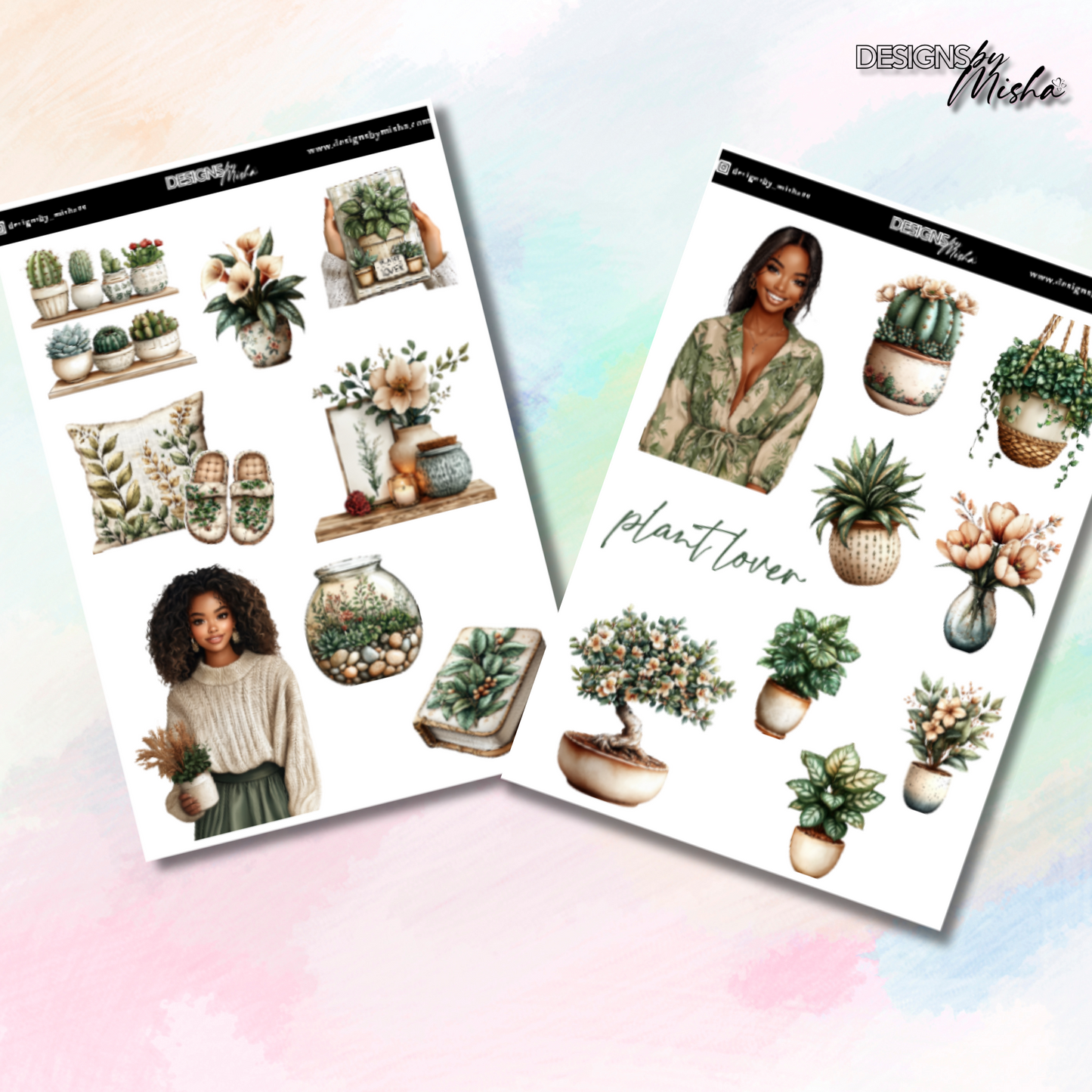 Plant Lovers Journal Stickers