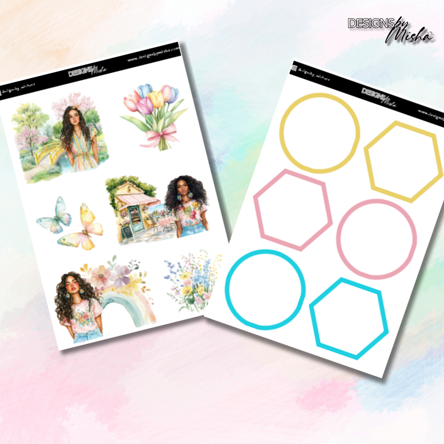 Bubble Pop Journal Stickers