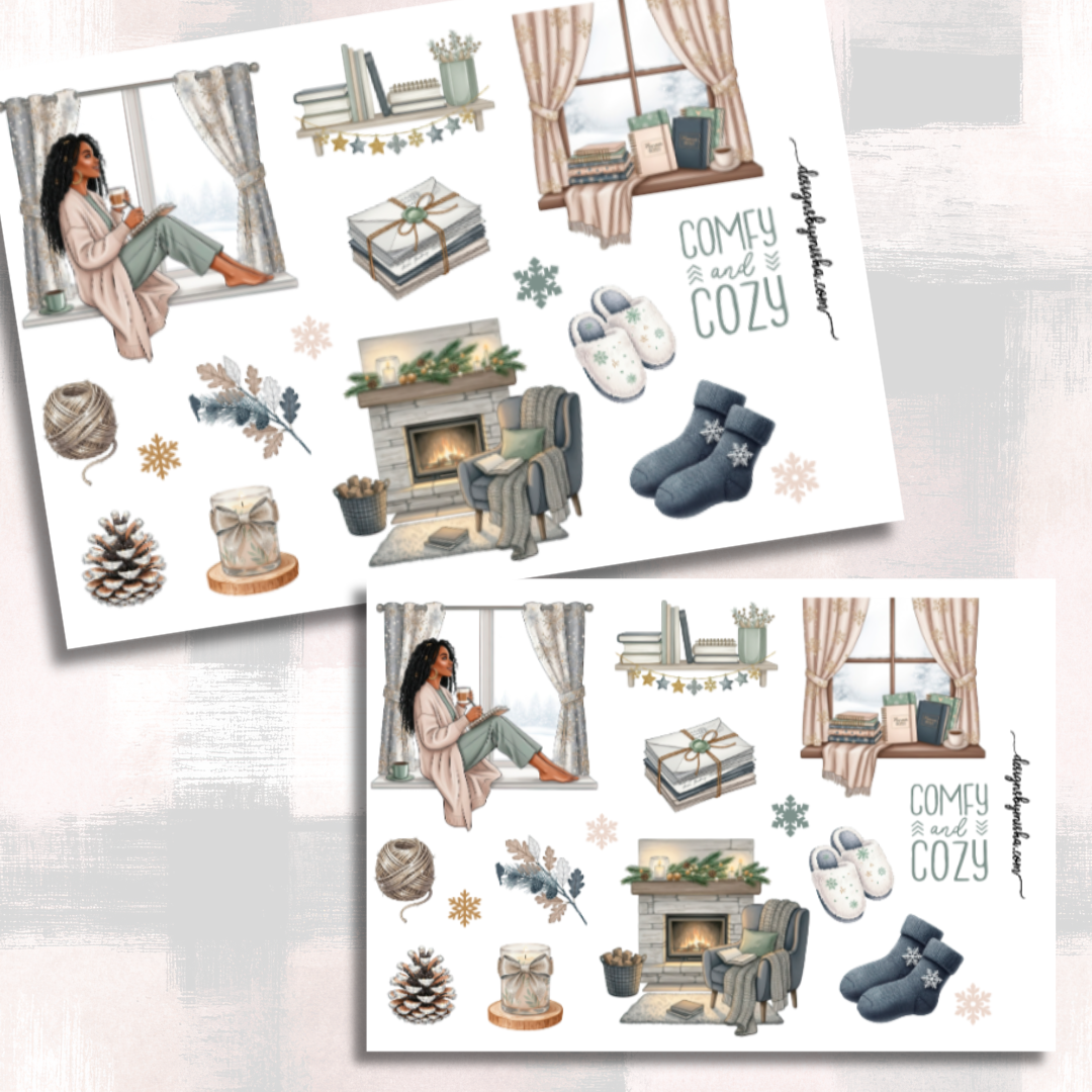 XMAS COZY GIRL (BROWN)