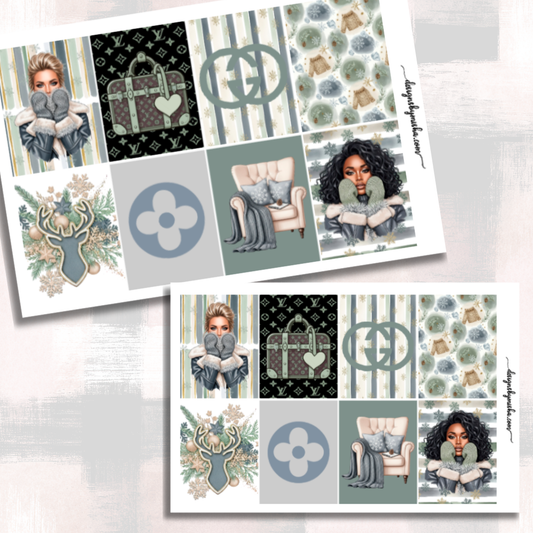 XMAS DECO SHEETS (2 SHEETS)