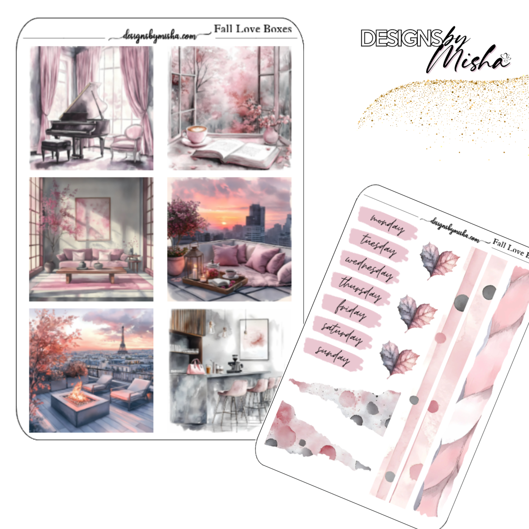 Fall Love Deco Boxes