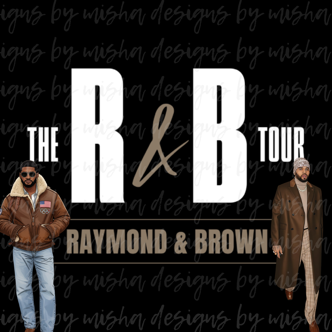 R&B TOUR STICKERS