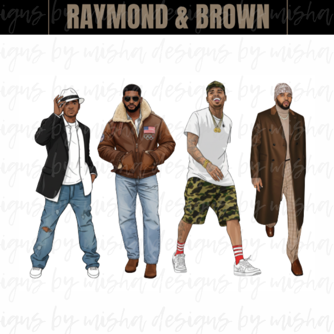 R&B CONCERT TOUR STICKERS