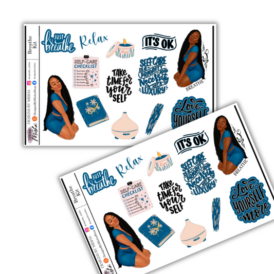 Breathe Sticker Sheet