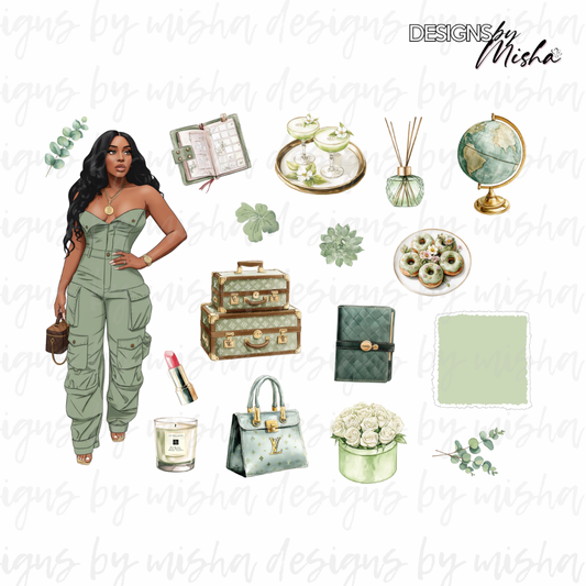 Sage-ee Deco Sheet