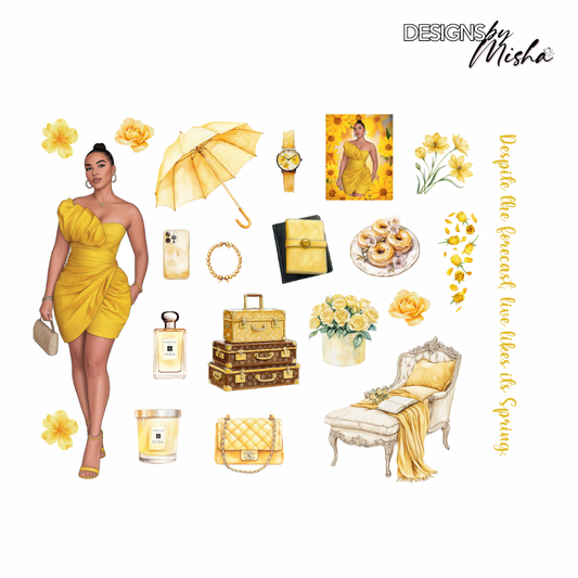 Marigold Day Deco Sheet