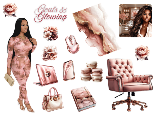 She Glowing Deco Stickers