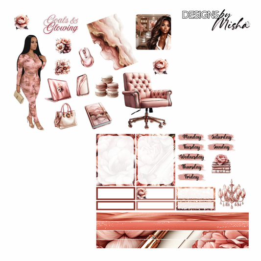 She Glowing Deco Stickers