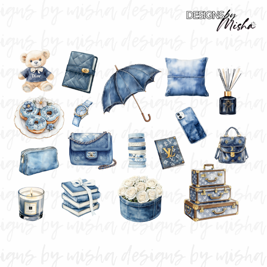 Denim Deco Sheet