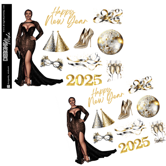 New Years (2025) Sticker Sheet