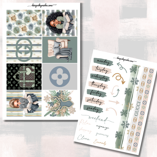 XMAS DECO SHEETS (2 SHEETS)