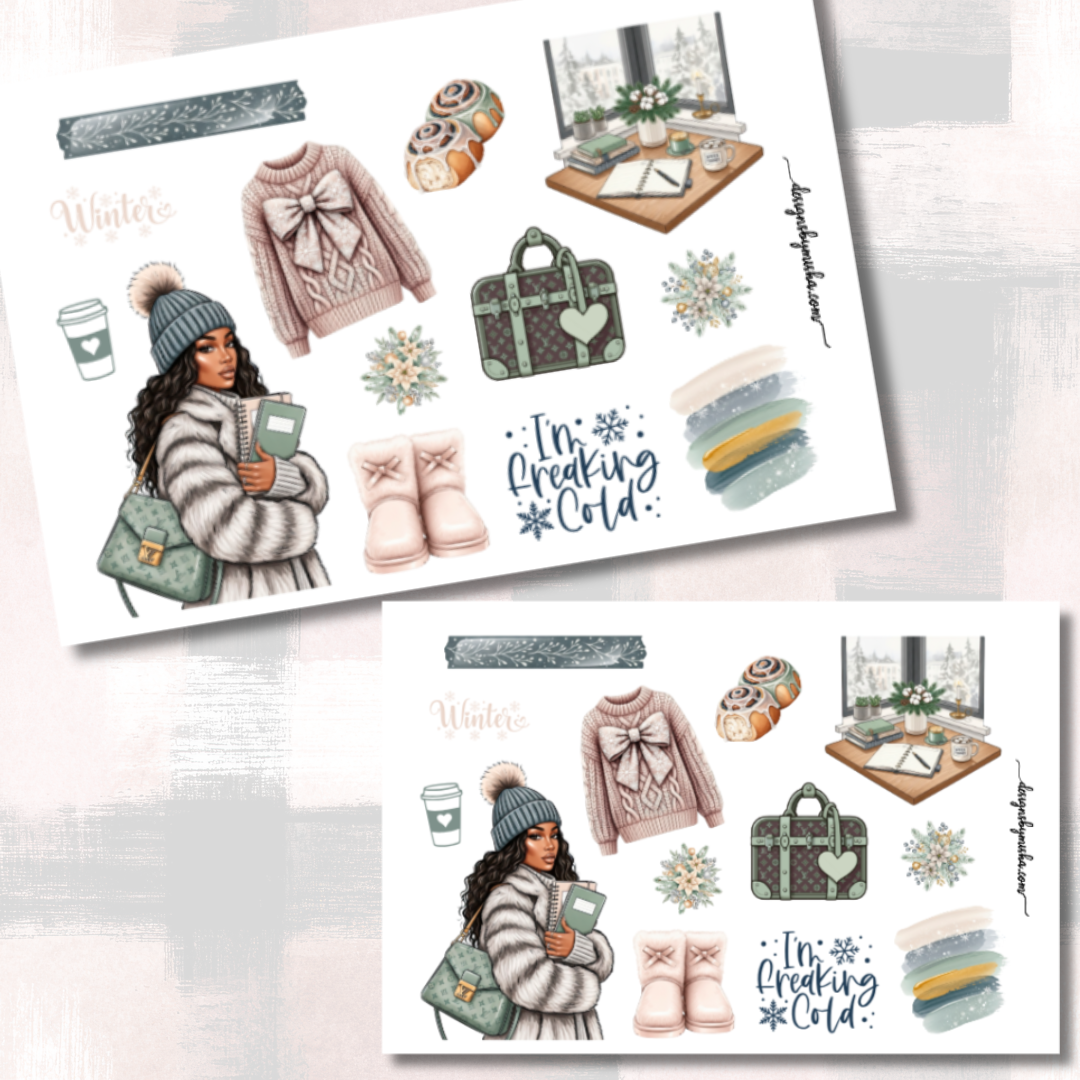 XMAS FASHION GIRL (BROWN)