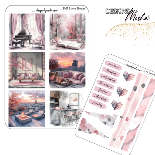 Fall Love Deco Boxes