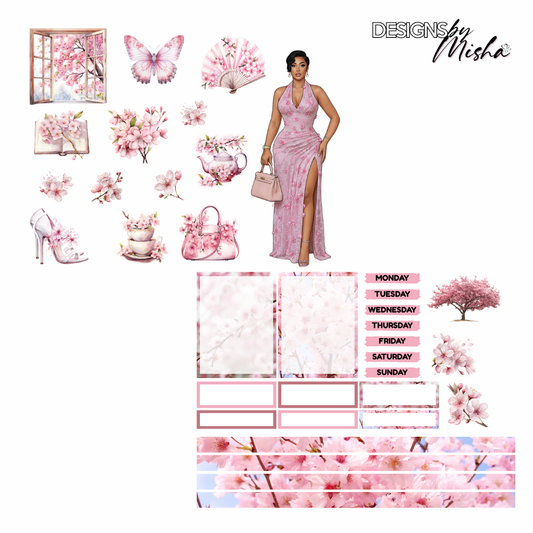 Cherry Blossom Deco Stickers