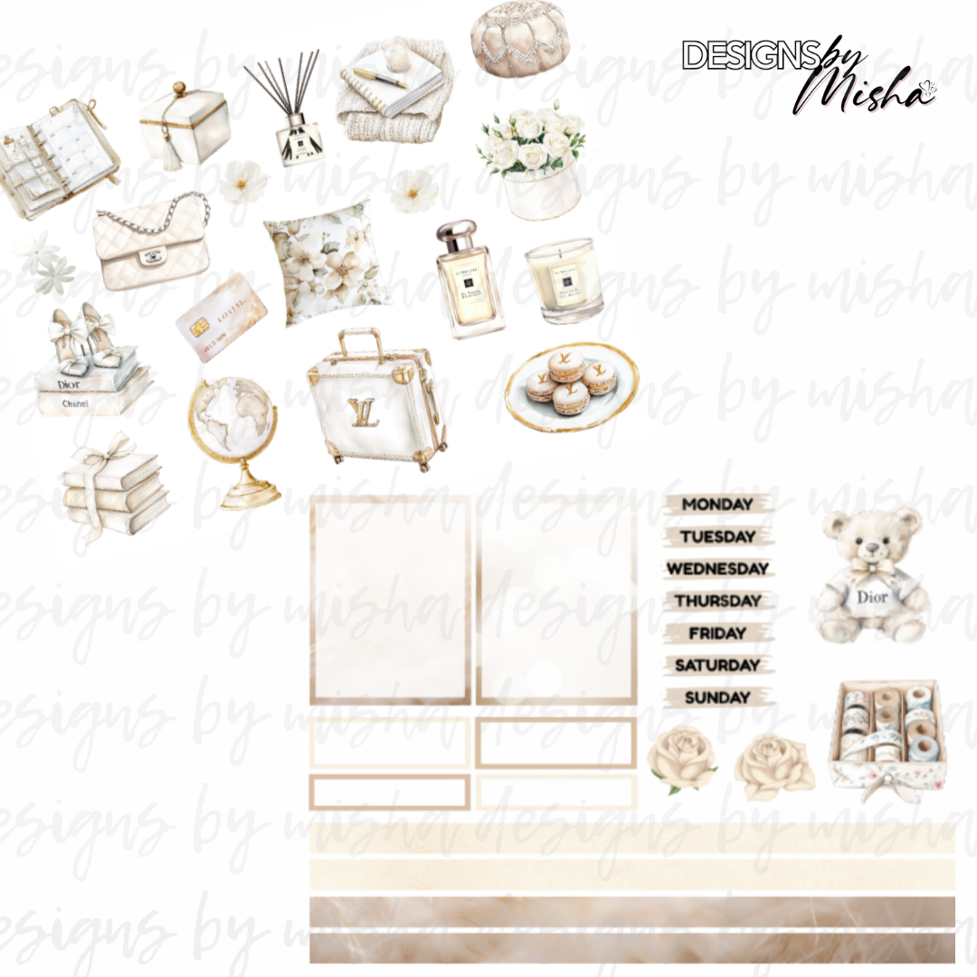 All White Deco Kit