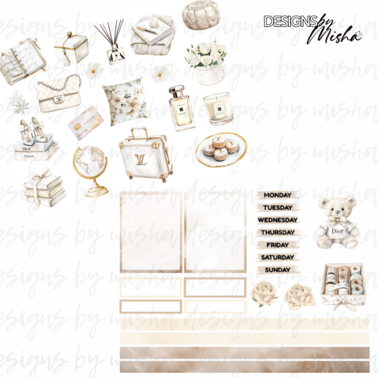 All White Deco Kit