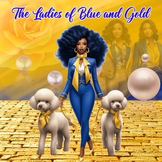 Ladies of Blue and Gold Collection