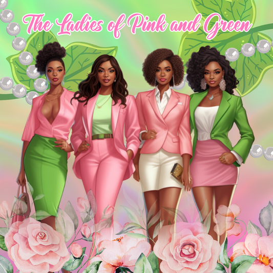 Ladies of Pink and Green Collection