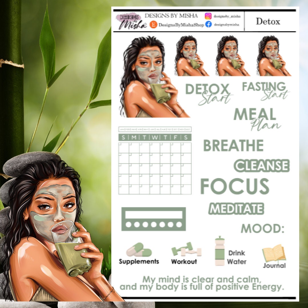 Detox Sticker Sheet